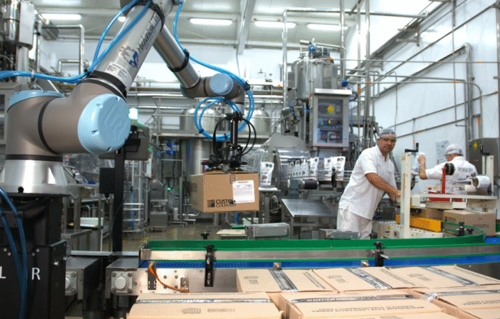 Griffith Foods: primera celda de paletizado Robotiq en Colombia