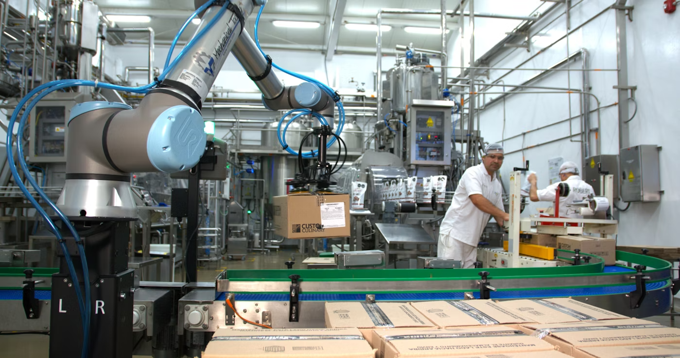 Griffith Foods: primera celda de paletizado Robotiq en Colombia