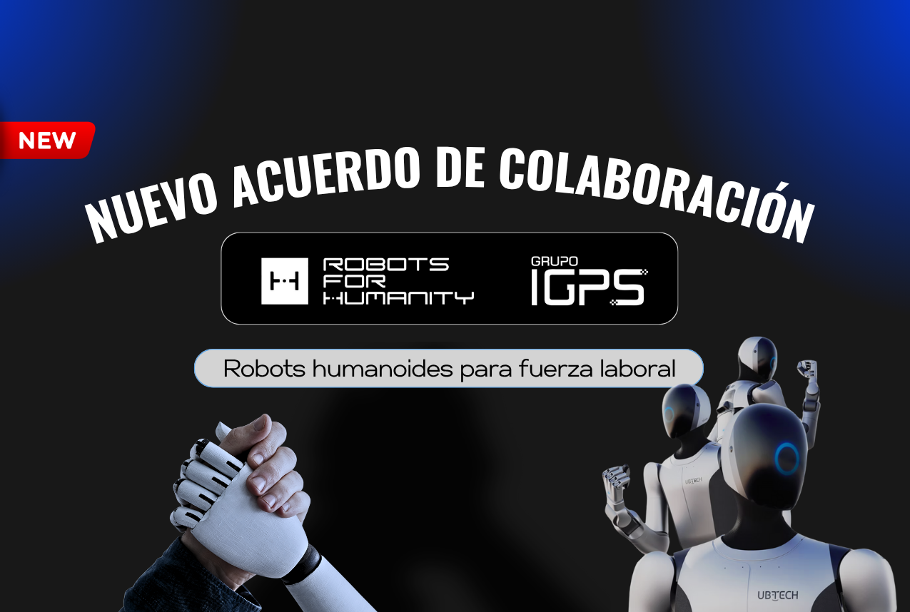 Robots for Humanity llega a Chile: Grupo IGPS será el distribuidor regional de robots humanoides