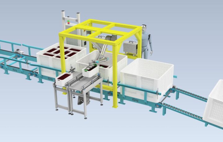 Cobot Alimentación Totes a Línea